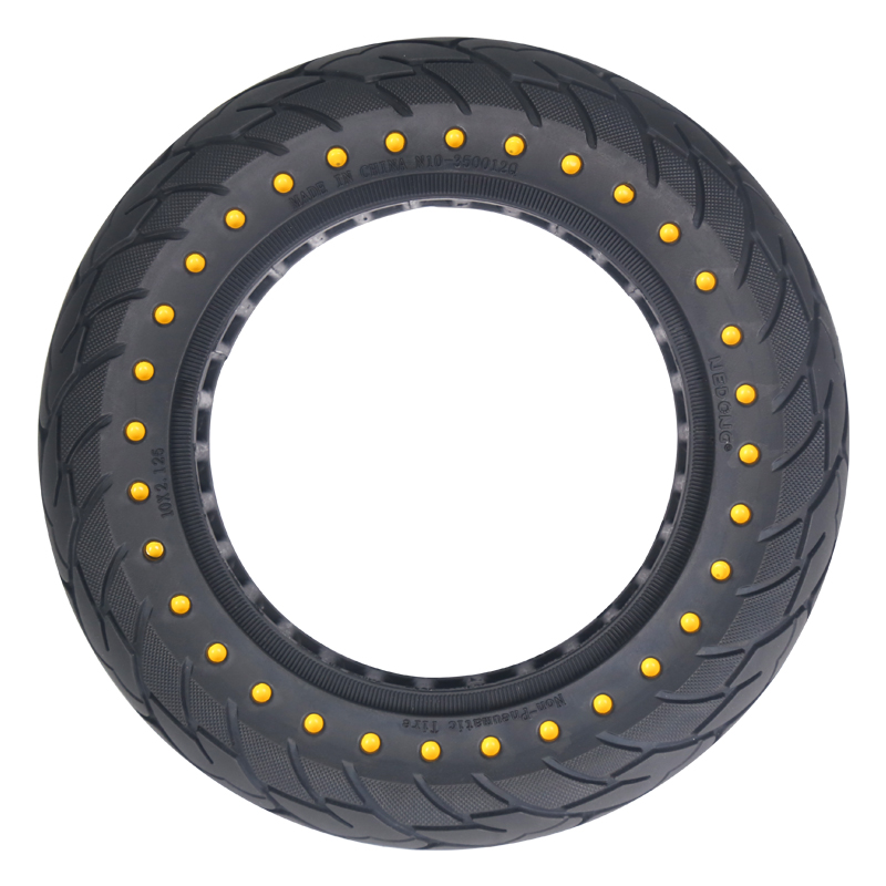10×2,125 Vollgummi Reifen (28 mm Rim breite Solid Tire, Honeycomb)