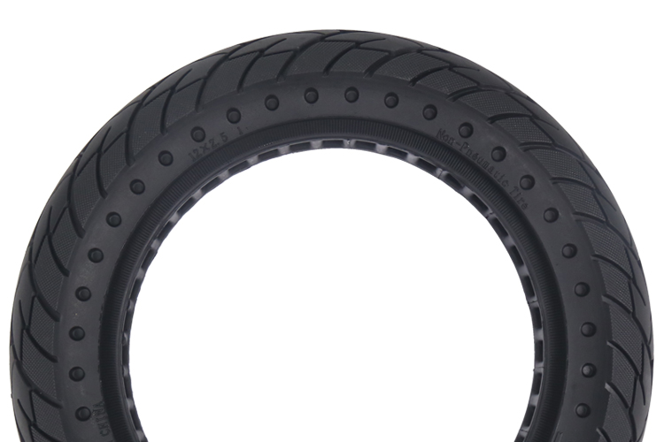 12X2.50 Vollgummi Reifen ( 28 mm Rimm Solid Tire, Honeycomb)
