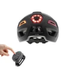 Helmet CP04 360 Schwarz mit Blinker – Bild 8