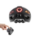 Helmet CP04 Schwarz mit Blinker