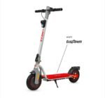 ECOXTREM Linear E Scooter 350W 25 Kmh Rot Grau