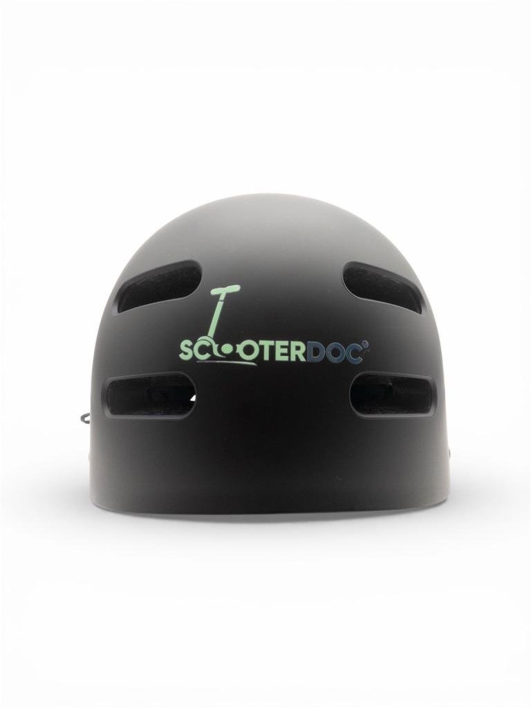 E Scooter Helm Schwarz ScooterDoc