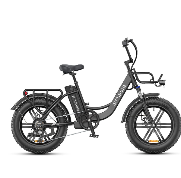 ENGWE L20 BOOST City Bike (Wheel size: 20 inches, Unisex bike, Black)