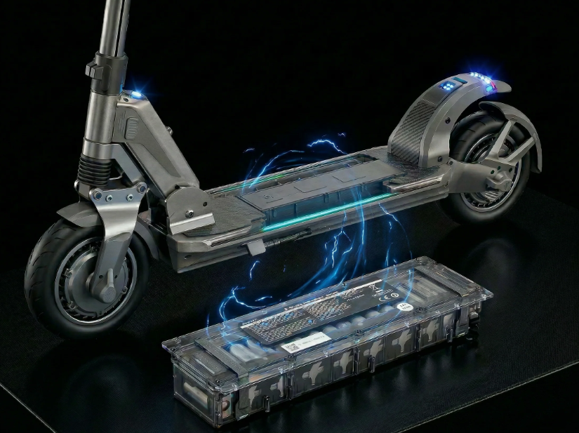 E-TWOW TK-3 Elektroroller – Reichweite 50 km, Wasserdichtigkeit nach IPX5- BLAU E-TWOW TK-3 Elektroroller – Reichweite 50 km, Wasserdichtigkeit nach IPX5- BLAU – Bild 2