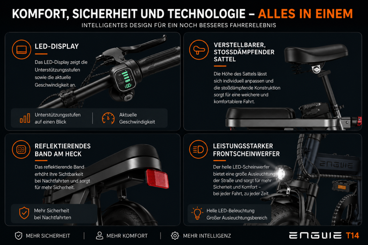 ENGWE T14-Weiß – Bild 3