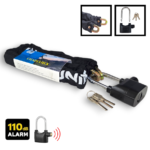 Kukirin G4 Hydrolic Bremse NUTT Kettenschloss mit Alarm (110 dB)
