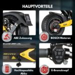 Teverun Blade Mini Ultra Gelb 60v 27 Ah (Bosch Motoren) Teverun Blade Mini Ultra Gelb 60v 27 Ah (Bosch Motoren) – Bild 2