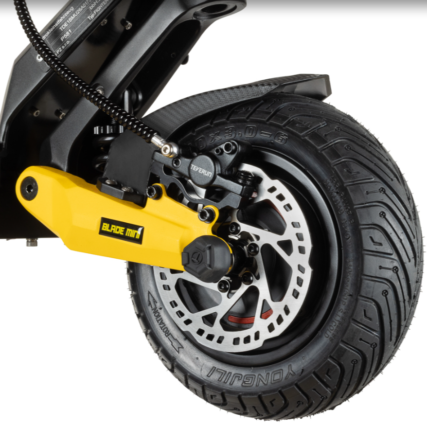 Teverun Blade Mini Ultra Gelb 60v 27 Ah (Bosch Motoren) Teverun Blade Mini Ultra Gelb 60v 27 Ah (Bosch Motoren) – Bild 10