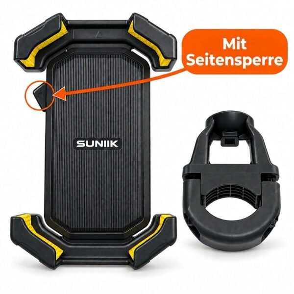 Handyhalterung mit Schnellverriegelungsmechanismuss Handyhalterung mit Schnellverriegelungsmechanismuss